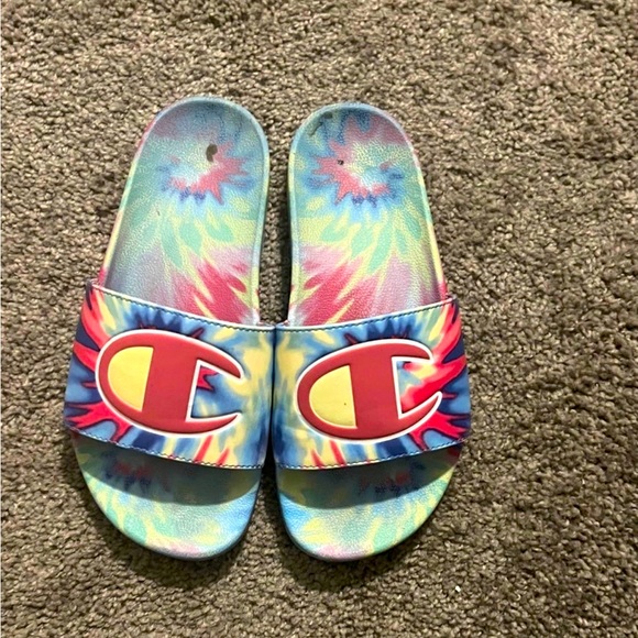 Champion Tie - Dye Slides - Picture 1 of 1